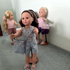 Doll clothes for 18” dolls. Hand-crafted